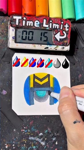 Drawing Stu in 40Sec(BrawlStars)