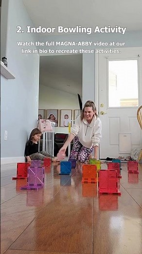 Three Viral MAGNA-TILES Builds featuring MAGNA-ABBY