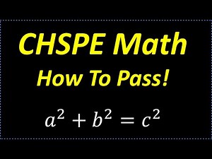 CHSPE Math (California High School Proficiency Exam) – PASS MATH