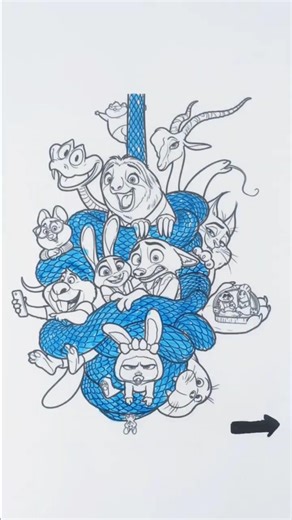 Drawing Zootopia's Nick Wilde: Different K-Pop Eras Fan