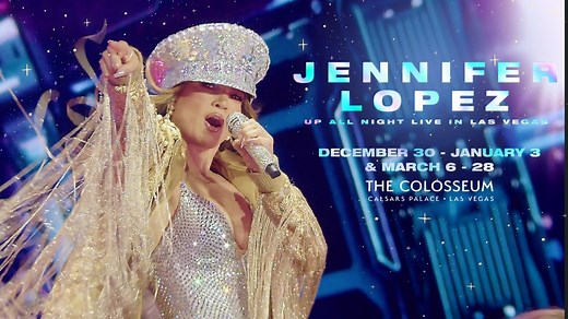 YOU'RE INVITED to the ultimate Vegas New Year's Party! Bring in the year of your best life with my new Vegas Residency at the iconic Colosseum at Caesars Palace. https://www.livenation.com/artist/K8vZ917GAT7/jennifer-lopez-events JENNIFER LOPEZ UP ALL NIGHT LIVE IN LAS VEGAS December 30 - January 3 & March 6 - 28 THE COLOSSEUM CAESARS PALACE | LAS VEGAS ON SALE NOW | Jennifer Lopez