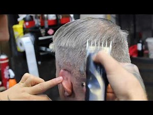 Senior hair cut