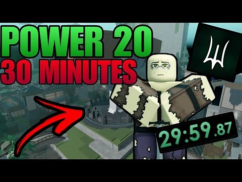 How To Get POWER 20 In UNDER 30 Minutes... | Deepwoken