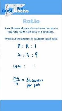 Ratio when given one side | GCSE Maths Pro