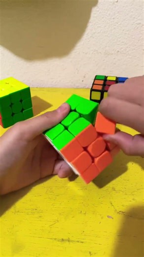 Corner twisting on different cubes part one #rubikscube