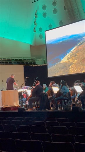 4K views · 111 reactions | It’s a cinema and concert experience tonight as we perform George Fenton’s beautiful score to Wild Isles, alongside stunning film from the series. Rehearsals are sounding beautiful  | BBC Concert Orchestra | Facebook
