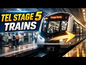 New Thomson-East Coast Line Stage 5 Trains 2026 TEL 5 MRT Singapore Full Details
