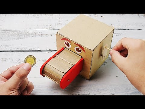 Como Hacer una Alcancía Semi-automática/Ahorra de Forma divertida
