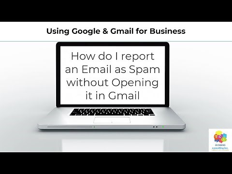 How do I report a message as Spam without opening the message