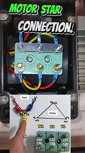 598K views · 5.8K reactions | 3 Phase Motor Terminal Star Connection @Mian Electric #star connection #motorterminalstarconnection #3phasemotorstarconnection #star-delta #3phasemotor #star #delta #stardelta #motorterminalstardelta #terminalstarconnection #terminaldeltaconnection #stardeltastartercontrol #motor #motorconnection #viral #foryou #trading #mianelectric | Mian Electric | Facebook
