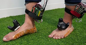 FeetThrough tech guides walking users ... by shocking their feet?