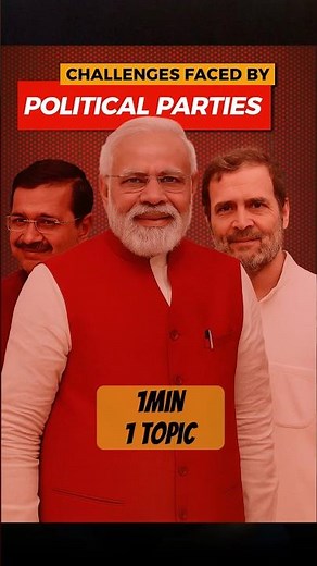 Challenges Faced by Political Parties 😱| Class 10 Civics #shots #class10 #sst #class10sst