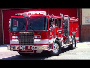 LAFD Engine 5 Responding From Station 58