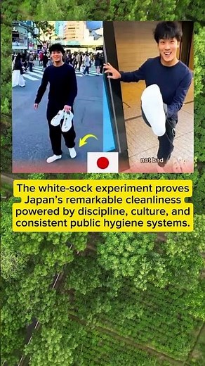 🧼 The White Sock Test in Tokyo — How Clean Is Japan Really?