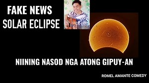 881K views · 10K reactions | FAKE NEWS: SOLAR ECLIPSE  Parody song By Romel Amante Disclaimer: This song is for entertainment purposes only | Romel PRANK Tv | Facebook