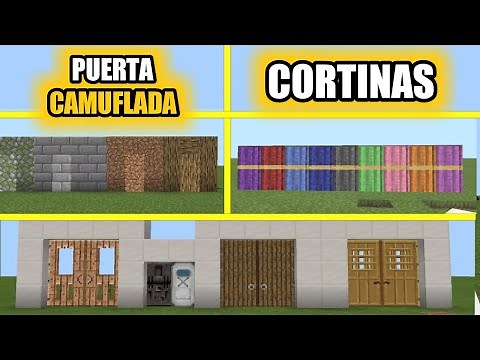 👉 Malisis doors Mod Para Minecraft pe (Bedrock) Door plus addon Puertas animadas Minecraft pe 1.16