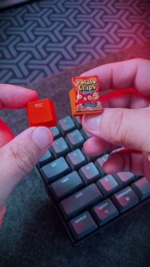 Keycap Chips Design for Mechanical Keyboard #gaming #mechanicalkeyboard #keycaps #gamingsetup