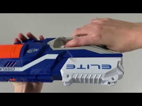 NERF: disruptor inspect, fire, and reload