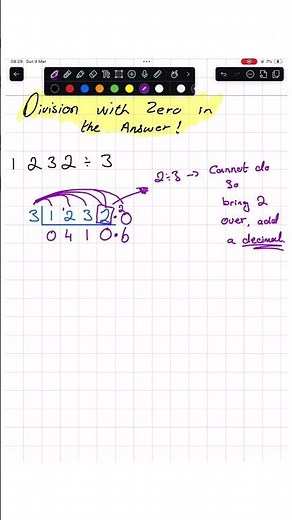 Division with Zeros & Decimals: Solve ANY Problem FAST! 🎯 # #mathsmadeeasy #primaryschoolmaths