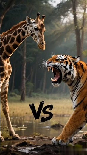 tiger vs giraffe