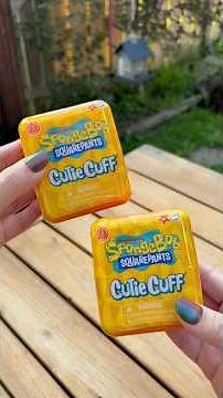 SpongeBob SquarePants Secret Formula Cutie Cuff Collection! #shorts #satisfyingvideo