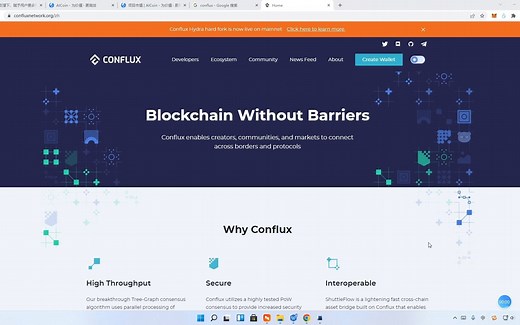CFX国产公链之光？空间无限大，下拨牛市百倍