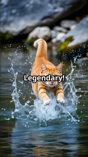 Cat backflips #catvideos