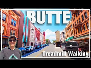 Butte, Montana Virtual Walking Tour | Montana Tech to Uptown Tour in 4K