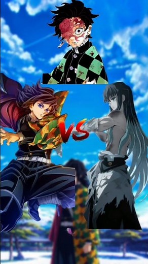Tanjiro vs. Giyu Tomioka vs. Tokito Muichiro #demonslayer #anime #animeedit