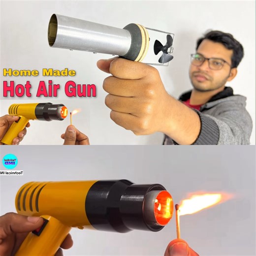 1.4M views · 20K reactions | How to make hot air gun | Technical ind | Facebook