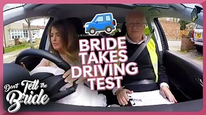 Bride takes a DRIVING TEST right before the Wedding! | Don't Tell The Bride 🚨 FOLLOW FOR MORE 🔔 : http://bit.ly/WDYTYAyt | Don't Tell The Bride