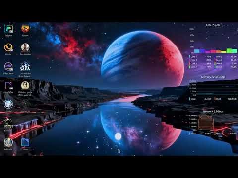 My current Desktop. KDE Plasma, on CachyOS Linux.