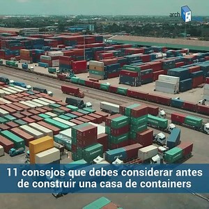 11 consejos que debes considerar antes de construir una casa de containers 👷‍♀️ | Archdaily en Español