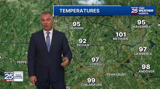 Summer scorcher: Here’s how hot it will get in Mass. today as heat advisory continues