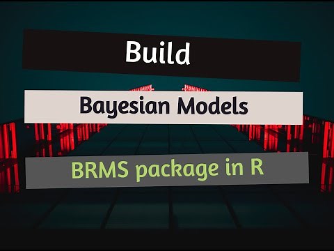 Bayesian regression in r tutorial - Brms Package