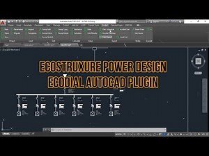 Line Diagram Design Using Ecostruxure Power Design – Ecodial Autocad Plugin