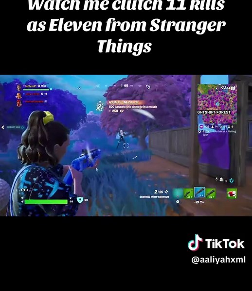 Clutching 11 Kills as Eleven in Fortnite Gameplay