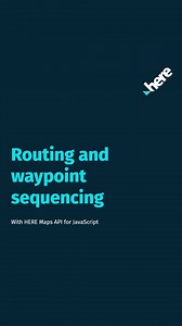 1.5K views · 13 reactions | ️ Build smarter routes with HERE APIs! In this short tutorial, Alberts Jekabsons shows how to combine the HERE Maps API for JavaScript, Waypoints Sequence Service, and Routing Service to find the most efficient route between multiple destinations. Place your waypoints, calculate the shortest route — and let HERE do the rest. #Routing #MapsAPI #Developers #LocationTech | HERE Technologies | Facebook