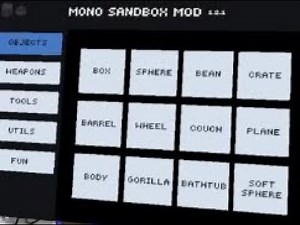 testing out the mono sandbox mod in gorilla tag #gtag