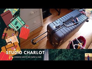Tuto: comment ouvrir une valise a code