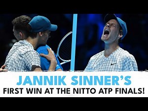 20-Year-Old Jannik Sinner's Turin Debut! | Nitto ATP Finals 2021 Highlights