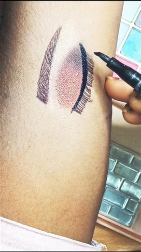 party wear eye makeup👁️👁️ #makeup #fashiontrends #eyemakeup