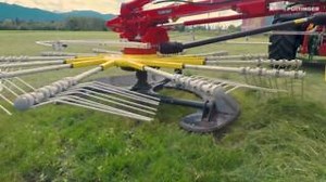 📽️Check out the FLOWTAST in action! Replacing the rotor chassis wheels, FLOWTAST allows the rake to travel on a plastic skid, ensuring a smooth operation and trash-free forage. Perfect for wet or very hard ground conditions.👍 Available as an option for the TOP 882 C. 📞Contact your local dealer today. Full video here👉https://youtu.be/LO_Wbz6n4SM #EveryoneNeedsAgriculture #ProfessionalsChoosePoettinger | PÖTTINGER