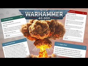 If 40K Removed These Rules Would the Game be Better?