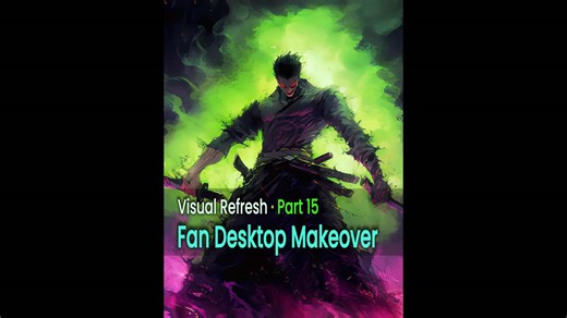 Fan Desktop Makeover -- Pt. 15 #tutorial #pctips #techtips #gamingsetup #pcgaming