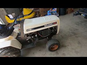 Garage find Bolens QT16 progress