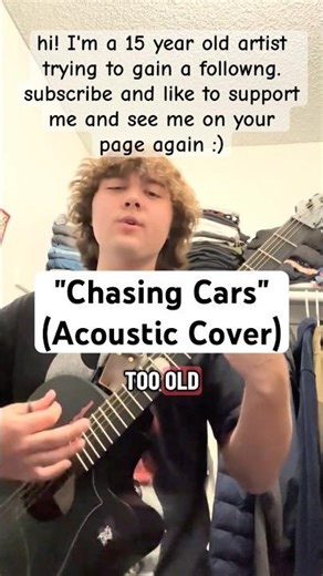 "Chasing Cars" (Acoustic Cover) by Snow Patrol #acousticcover #acousticcovers #guitar #acoustic