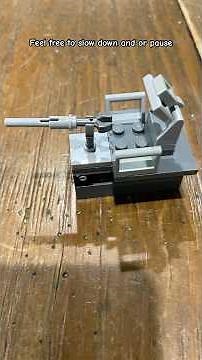 How to make a Lego turret