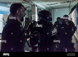Bergamo, 24 October 2017. Reportage backstage commercial video for SF Academy. Brambilla Simone Photography Live News Stock Photo - Alamy