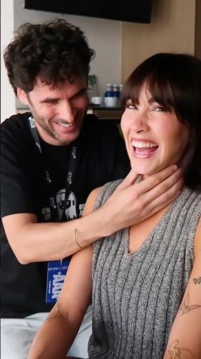 Plex surprised by Aitana's vocal training technique 🫣🤣 #Plex #Aitana #ADayWithMyGirlfriend